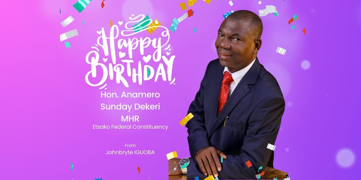 Image of Hon Anamero on His Birthday.