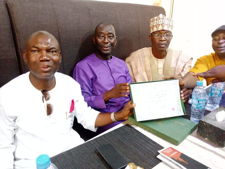 Member Elect Receives Certificate of Return from INEC Anamero