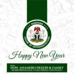 Happy new year from Hon Anamero