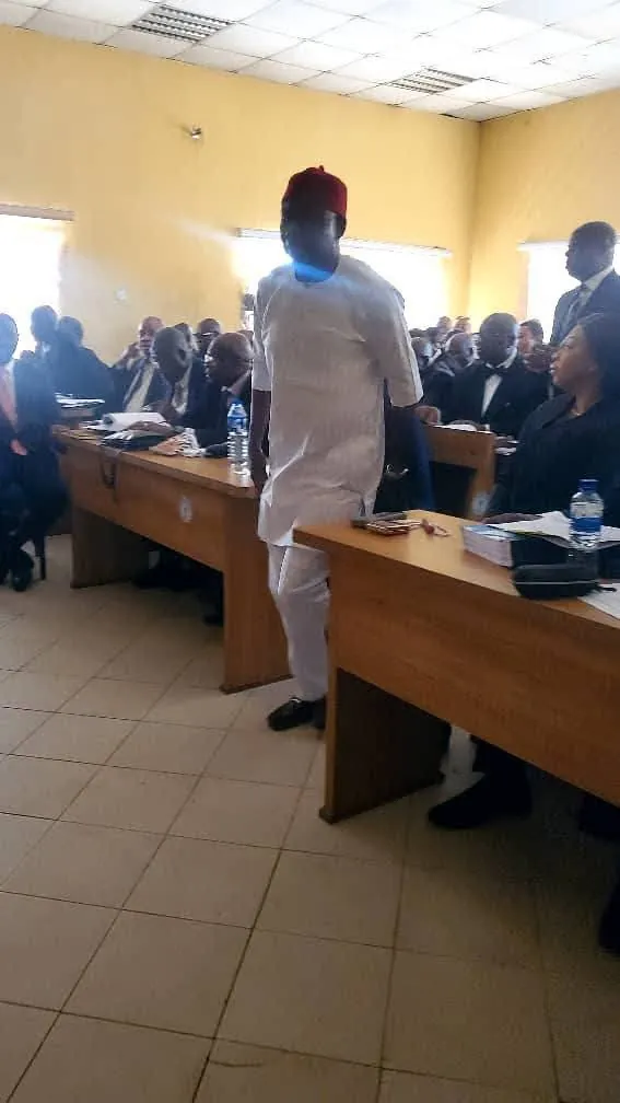 Hon Anamero at Edo Governorshi Tribunal Abuja